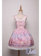 Citanul Kitty's Illusion Pinafore Dress(Pre-Made/Limited)